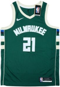 Milwaukee Bucks 2020-23 Away jersey